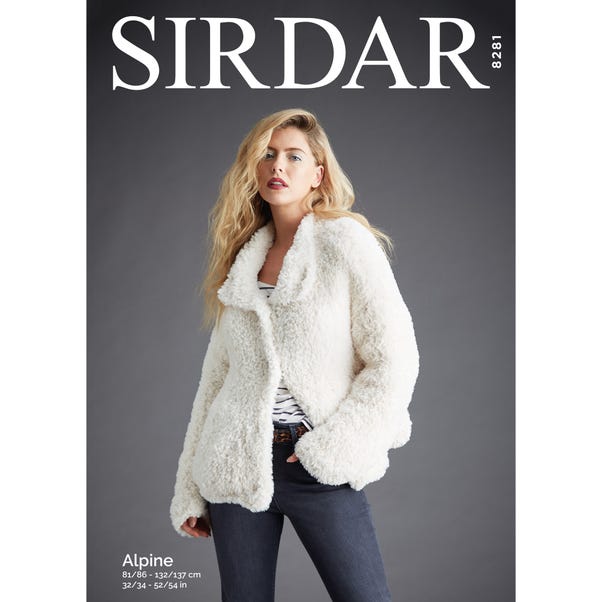 Sirdar 8281 Alpine Warm and Cosy Jacket Leaflet image 1 of 1