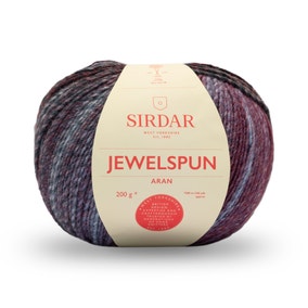 Sirdar Jewelspun DK Nordic Noir Wool