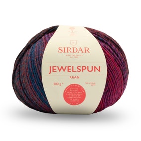 Sirdar Jewelspun DK Midnight Fjords Wool