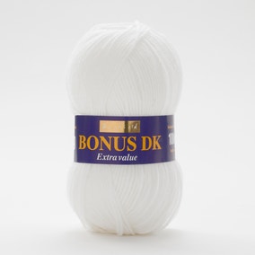 Hayfield Bonus DK White Wool