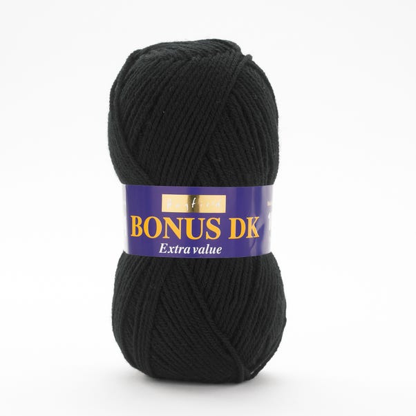 Hayfield Bonus DK Black Yarn image 1 of 1