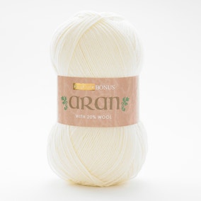 Hayfield Bonus Aran Ivory Wool