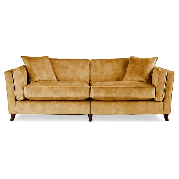 Arabella 4 Seater Sofa Yellow