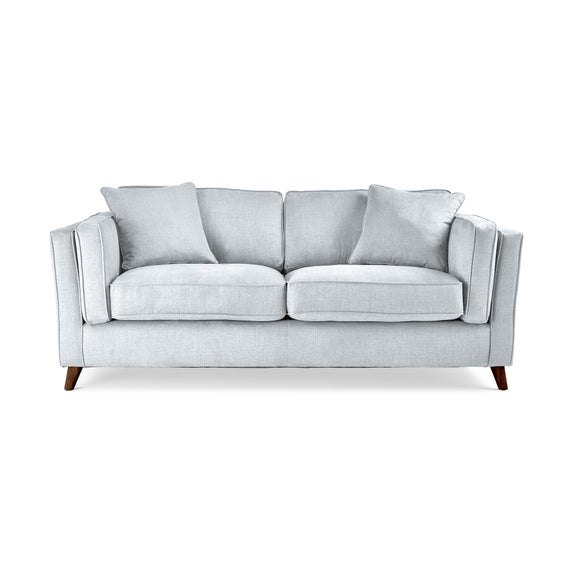 Arabella 2 Seater Sofa Brushed Plain Fabric | Dunelm