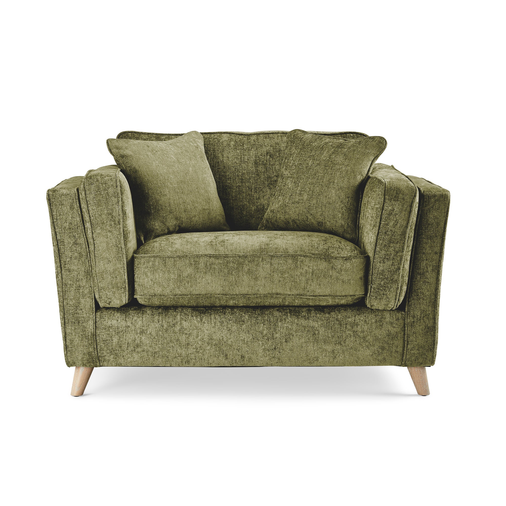 Arabella Snuggle Chair Green