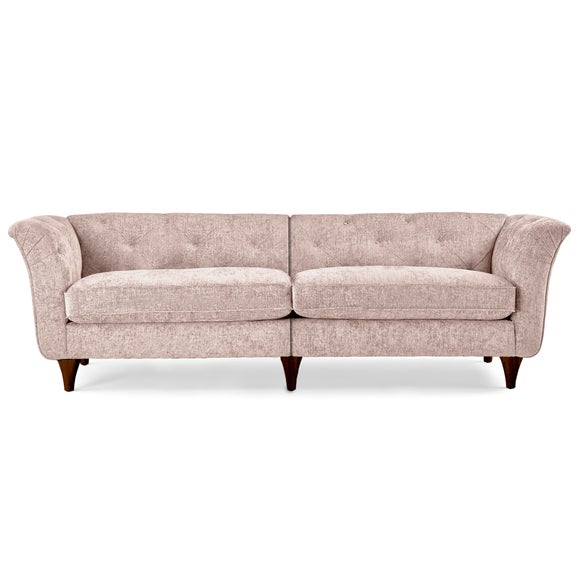 Jaipur 4 Seater Sofa Pink