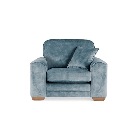 Dunelm teal online chair