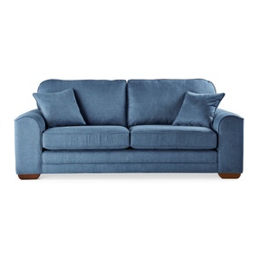 Morello 3 Seater Sofa Brushed Plain Fabric
