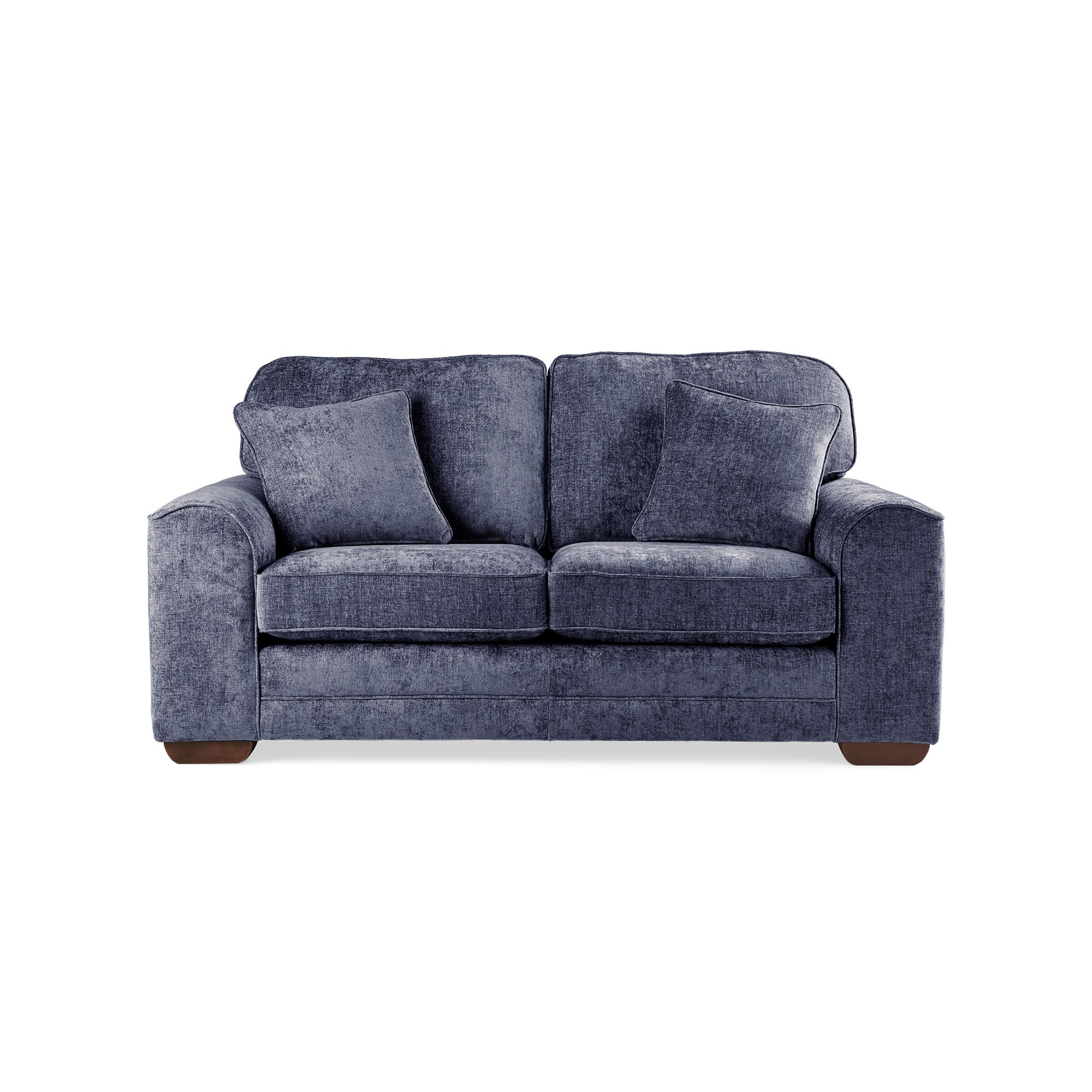 Morello 2 Seater Sofa Vintage Chenille Navy Blue