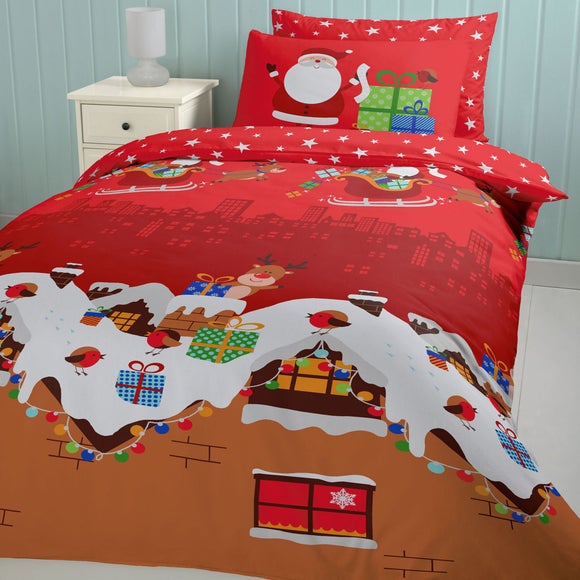 dunelm christmas duvet set