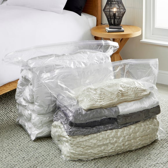Home Travelling Vacuum Storage Bag Compression Bags Space Saver Bags for  Clothes Blankets Comforters Sweaters Pillows