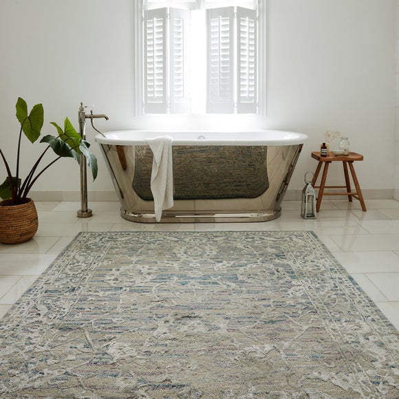 Zora Wool Mix Rug | Dunelm