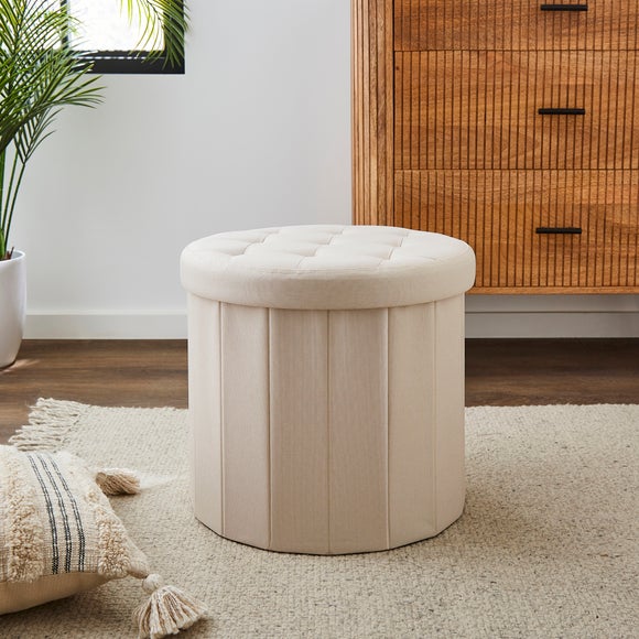 Round deals accent ottoman