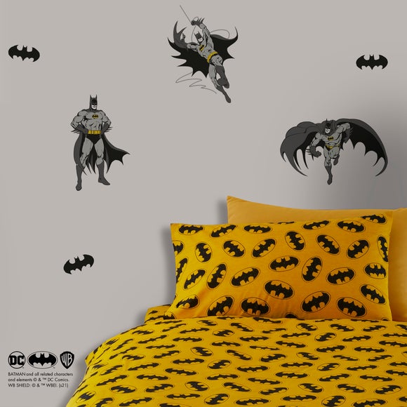 Batman Small Wall Stickers Dunelm