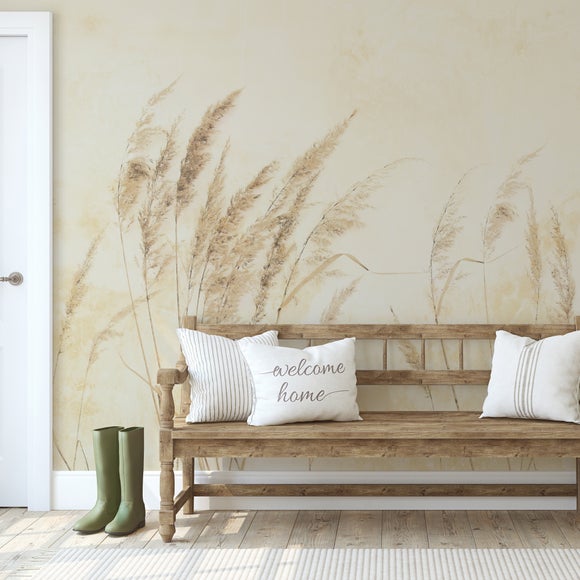 Pampas Grass Mural | Dunelm