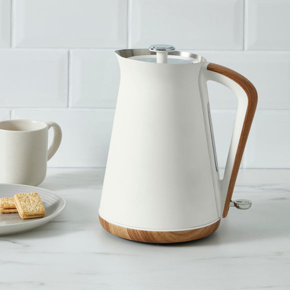 dunelm cream toaster and kettle