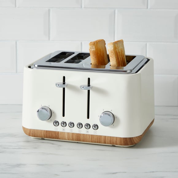 Cream 4 outlet slice toasters