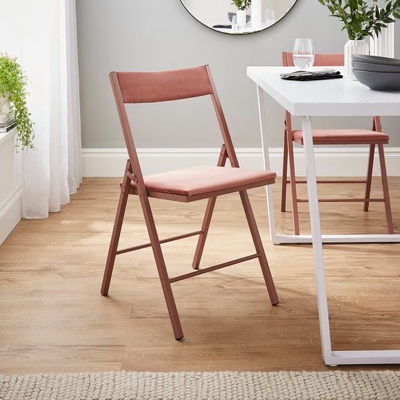 Dunelm chairs pink hot sale