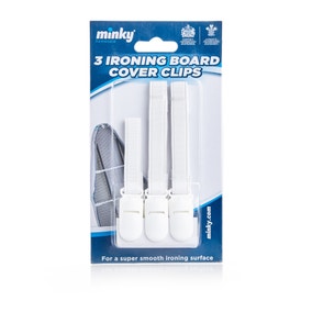 Minky Pack of 3 Ironing Board Cover Clips