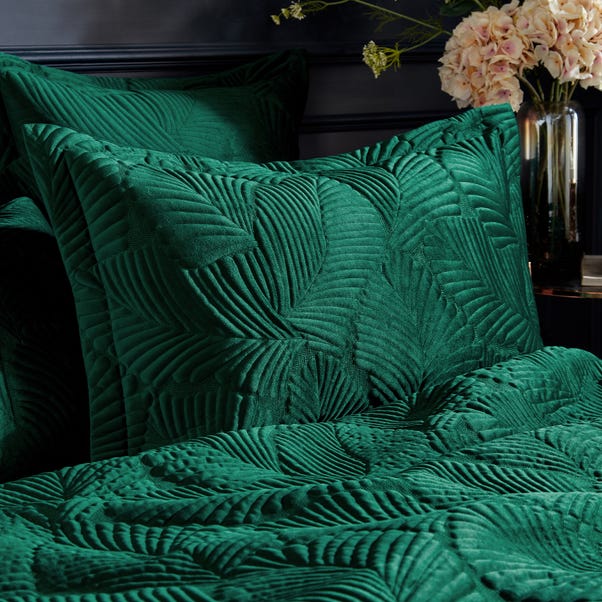 Paoletti Palmeria Emerald Oxford Pillowcase image 1 of 1