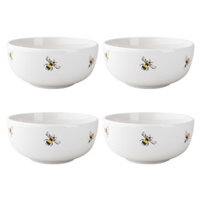 Set of 4 Bee Cereal Bowls