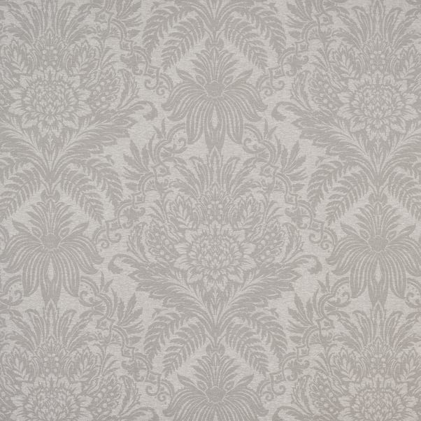 By the Metre Signature Damask French Grey Oil Cloth image 1 of 5