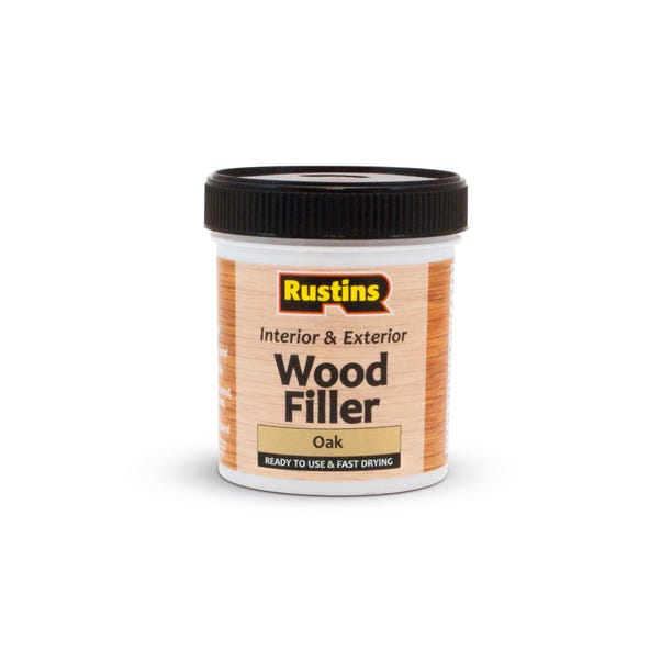 Rustins 250ml Quick Dry Wood Filler Oak image 1 of 1