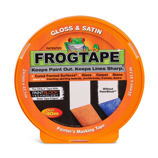 FrogTape Orange Gloss and Satin Masking Tape image 1 of 4