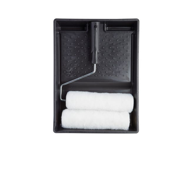 Harris Essentials Set of 2 Roller Sleeves 9inch / 230mm Black