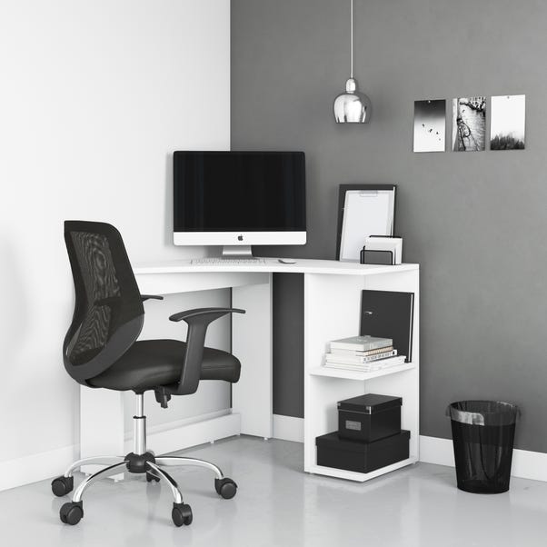 Chesil Corner Desk White