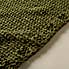 Chunky Knit Throw Olive