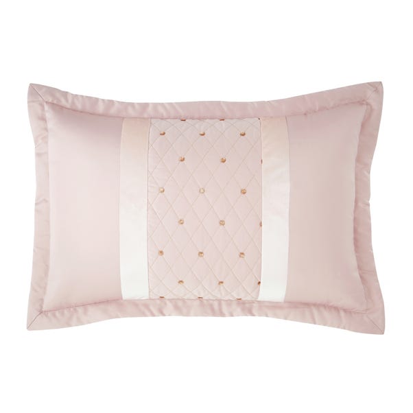 Catherine Lansfield Blush Sequin Cluster Pillow Sham Pair image 1 of 4