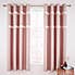 Catherine Lansfield Blush Sequin Cluster Eyelet Curtains  undefined