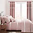 Catherine Lansfield Blush Sequin Cluster Eyelet Curtains  undefined