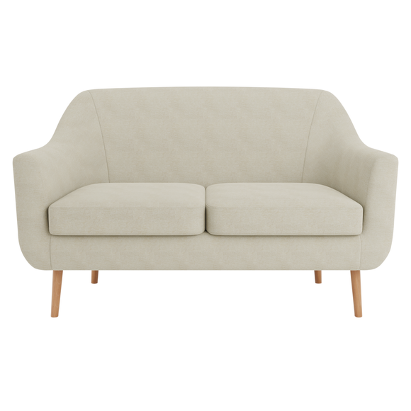 Eddie Luna Fabric 2 Seater Compact Tub Sofa | Dunelm