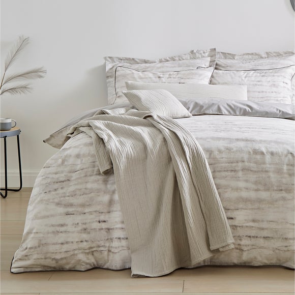 grey tie dye duvet cover