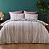 Tropicana Pink 100% Cotton Reversible Duvet Cover and Pillowcase Set  undefined