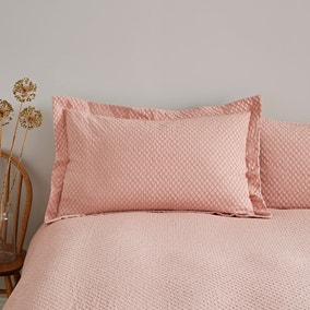 Aubrey Blush 100% Cotton Oxford Pillowcase