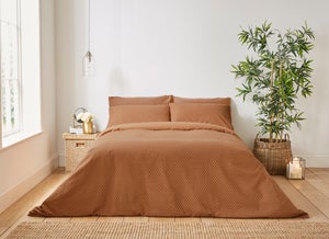 Aubrey 100 Cotton Duvet Cover And Pillowcase Set