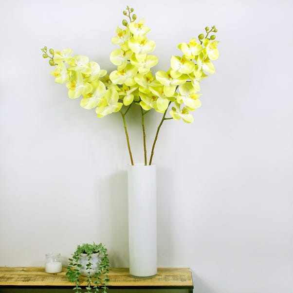 Artificial Green Real Touch Phalaenopsis Stems image 1 of 3