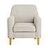 Cooper Window Pane Check Armchair Natural