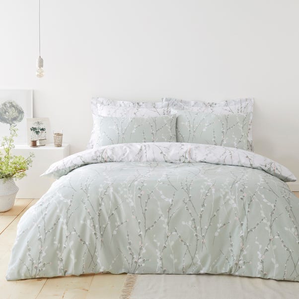 Belle Sage Duvet Cover And Pillowcase Set Dunelm Belle Sage Duvet Cover And Pillowcase, Sage Bedding Sets
