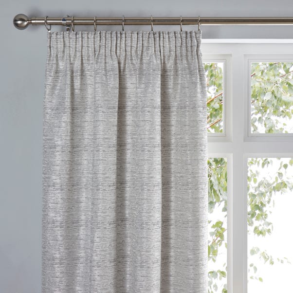 Molly White Pencil Pleat Curtains image 1 of 6