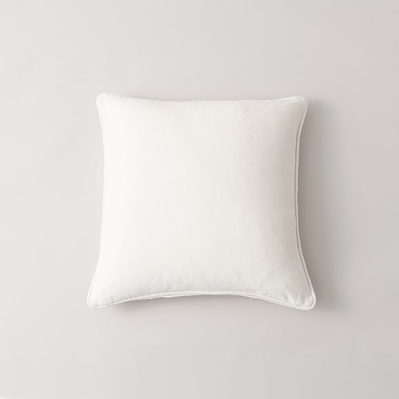 plain white cushion