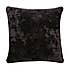 Crushed Velour Cushion Black undefined