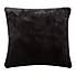 Adeline Faux Fur Cushion Cover Black undefined
