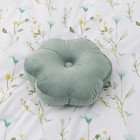 Flower Velvet Cushion