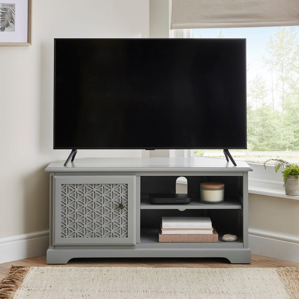 Carys Corner TV Unit, Grey for TVs up to 42" image 1 of 5