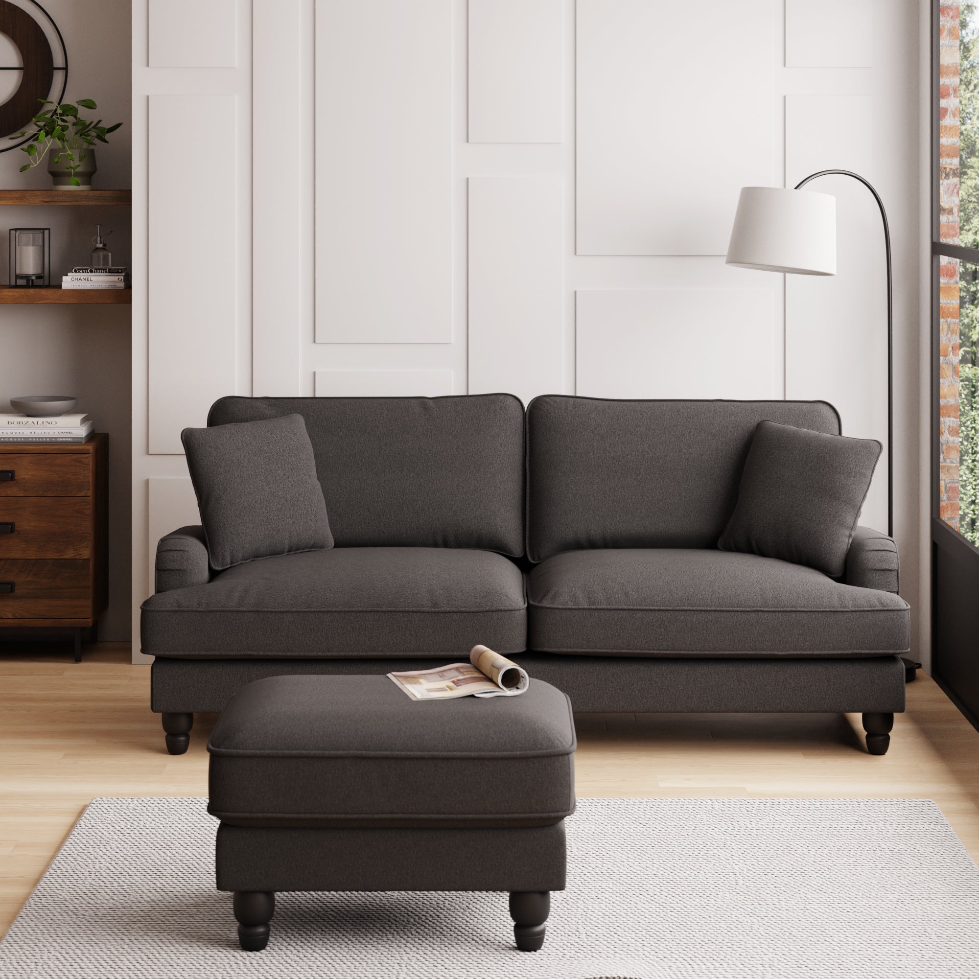 Beatrice Fabric 4 Seater Sofa | Dunelm