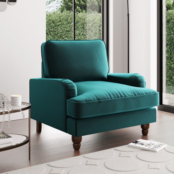 Dunelm teal 2024 chair